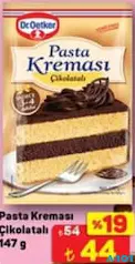 DR. OETKER PASTA KREMASI ÇİKOLATALI 147 G DR. OETKER PASTA KREMASI ÇİKOLATALI 147 G